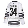 Toronto Maple Leafs Auston Matthews 34 2019 All-Star Adidas Wit Authentic Shirt - Mannen